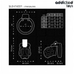 ADDICTED TOYS LOCKED - GABBIA PER PENE SILENZIOSA 7,5 CM
